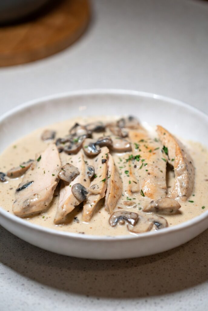 Kurczak w sosie śmietanowym