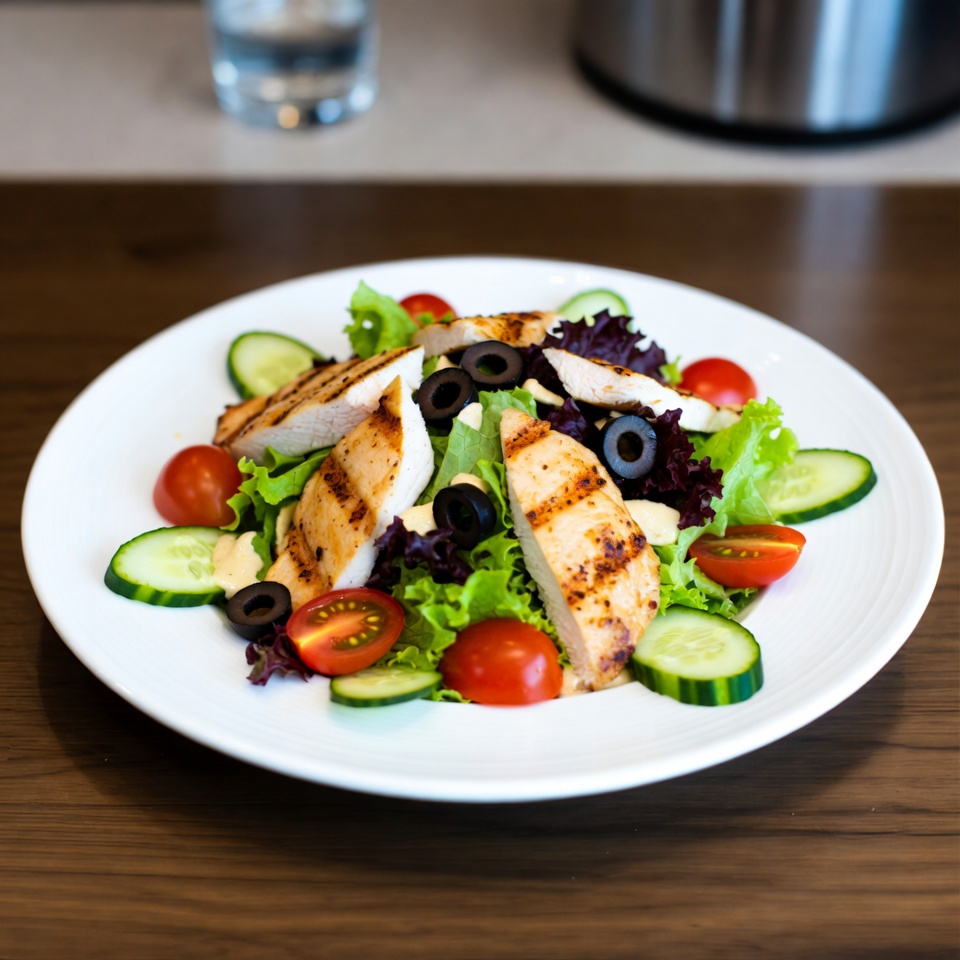 Sałatka z kurczakiem sałatka z kurczakiem