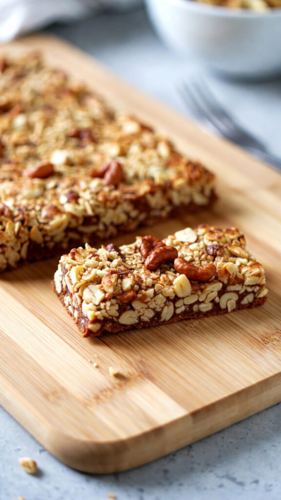 Batoniki z orzechami