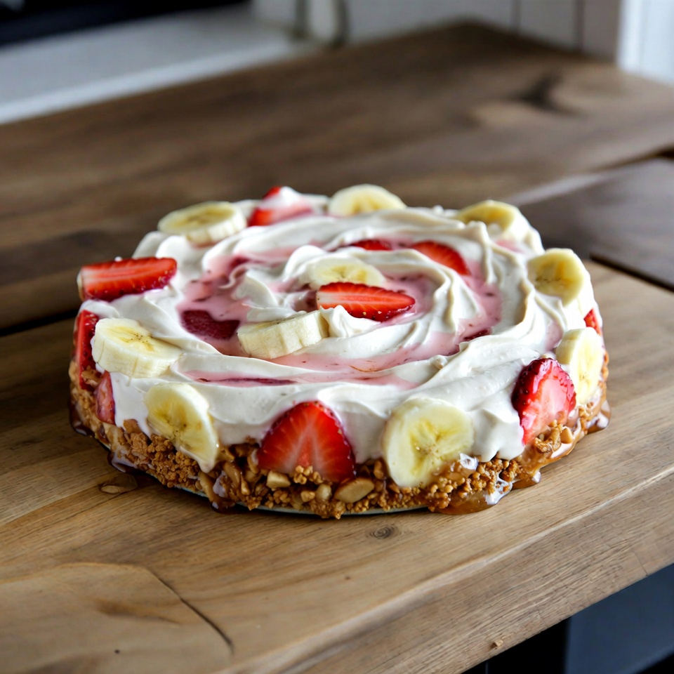 Ciasto bez pieczenia z owocami Ciasto bez pieczenia z owocami